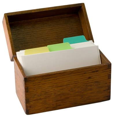 Index Card Box